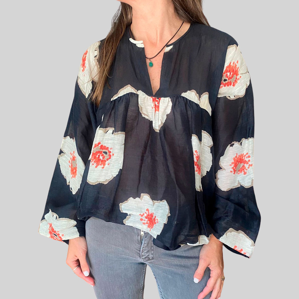 Blusa floreada Isabel Marant talla 40