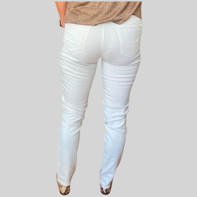 Jeans blancos AG talla 27R