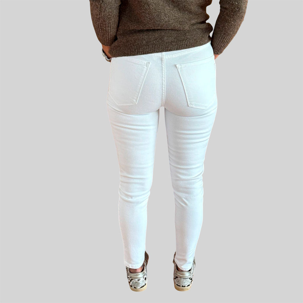 Jeans blancos  Jazmin Chebar talla 24