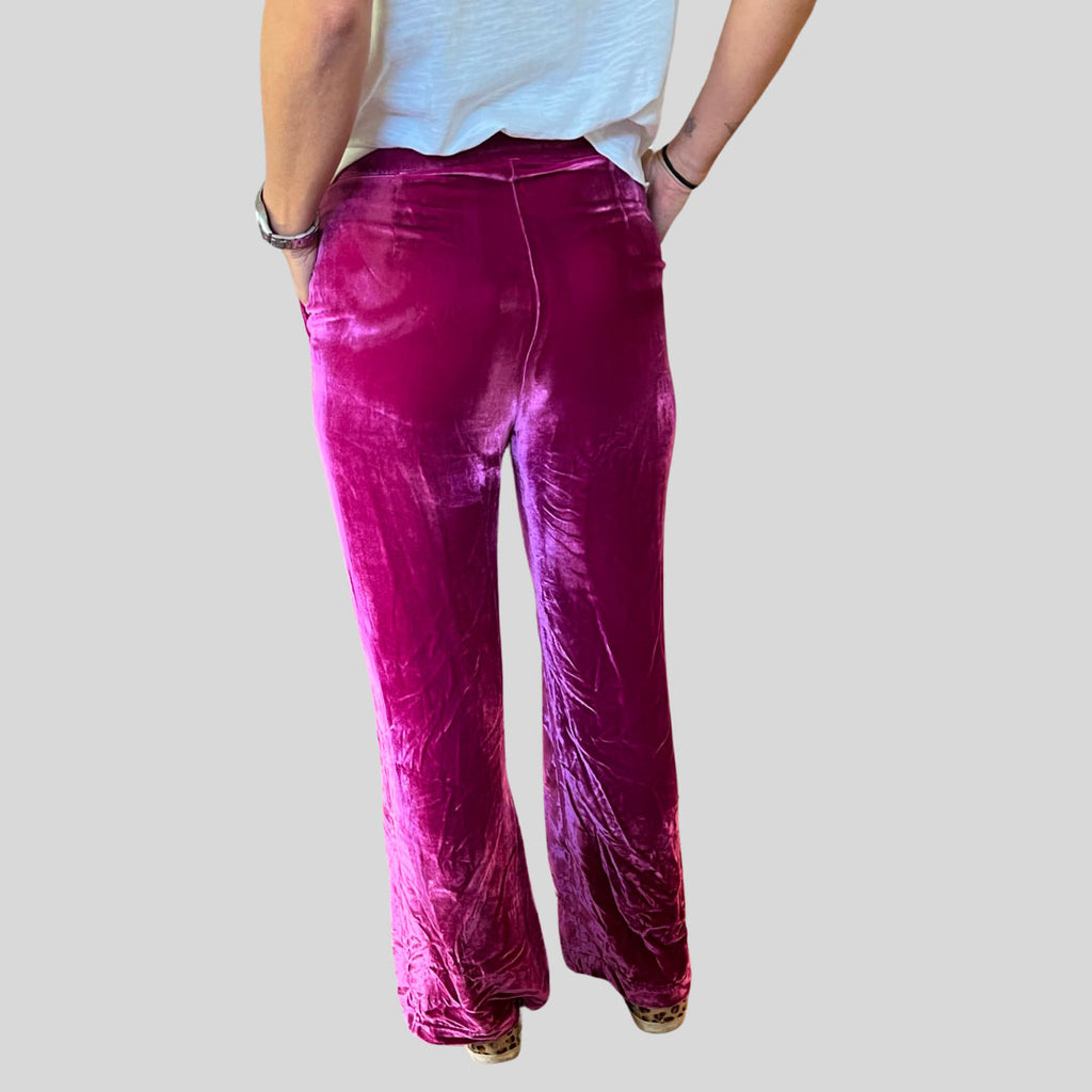 Pantalones morados Malva talla 36