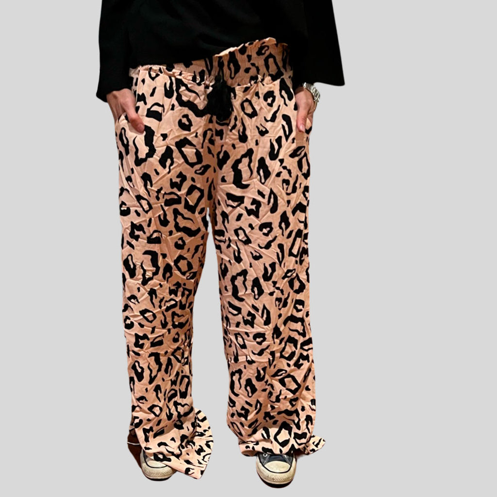 Pantalones rosa animal Malai talla S-M