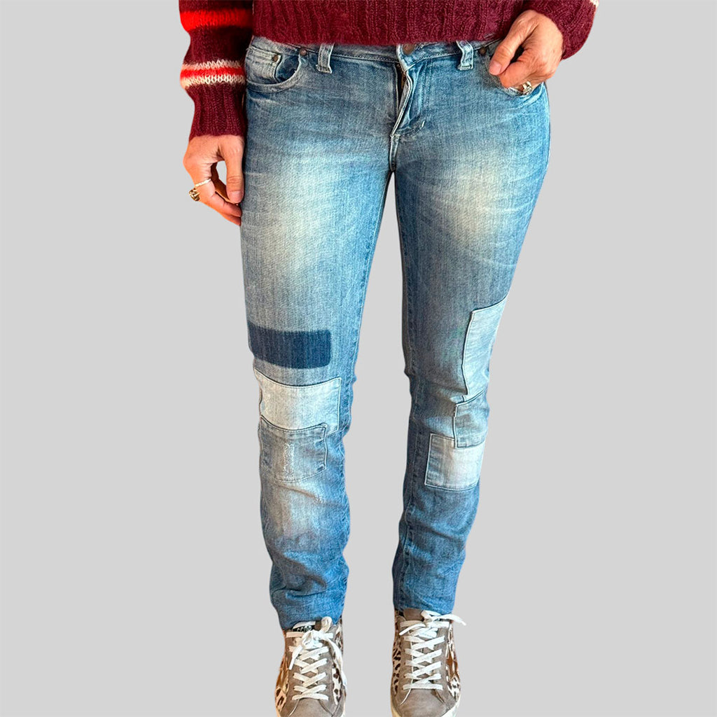 Jeans parches Rapsodia talla 27