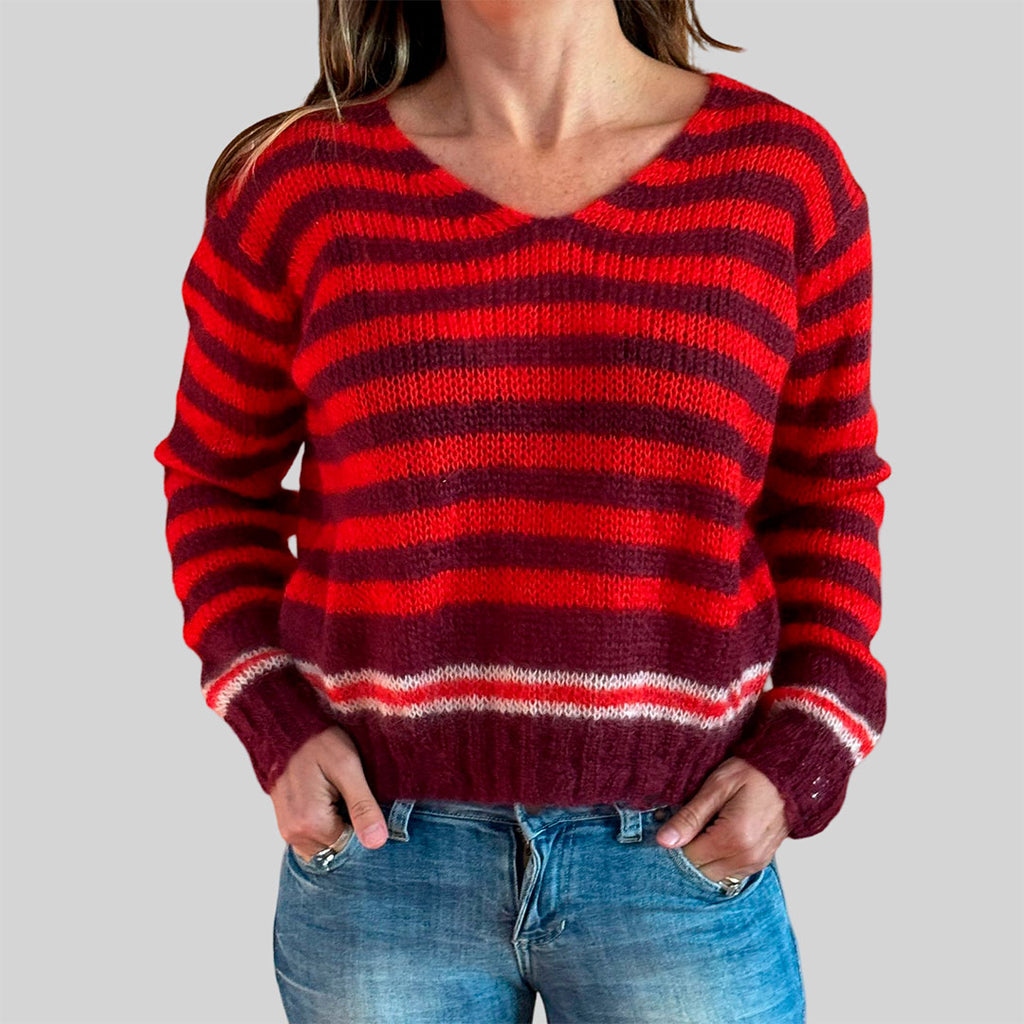 Sueter rojo Prada talla S