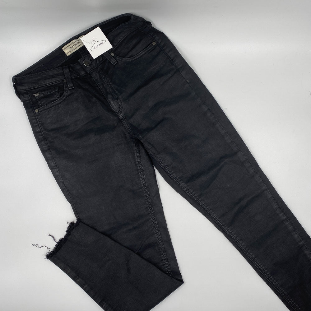 Jeans acerados negros Rapsodia talla 26