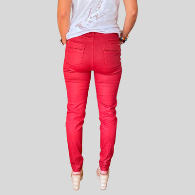 Pantalones rojos Tintoretto talla 40