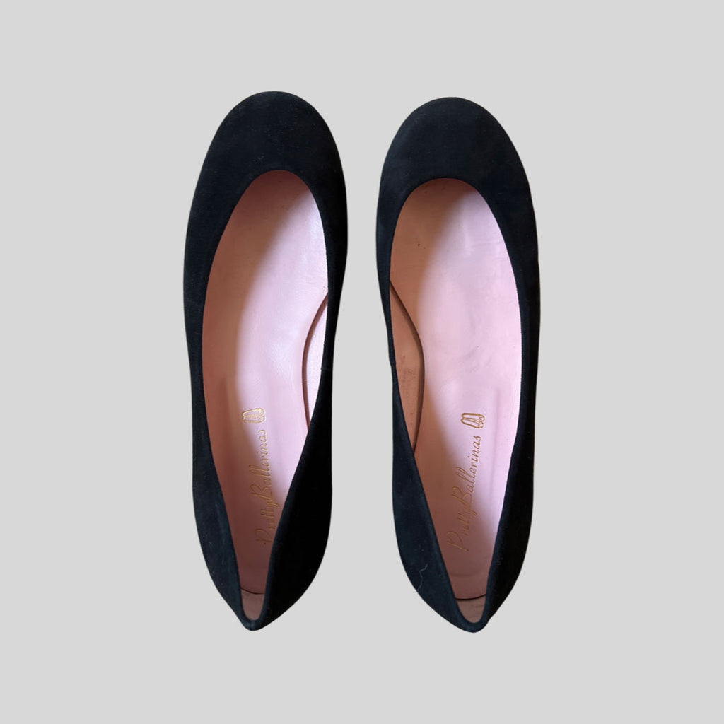 Zapatos Pretty Ballerinas negros talla 40