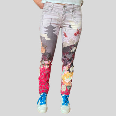 Jeans flores Closed talla 25