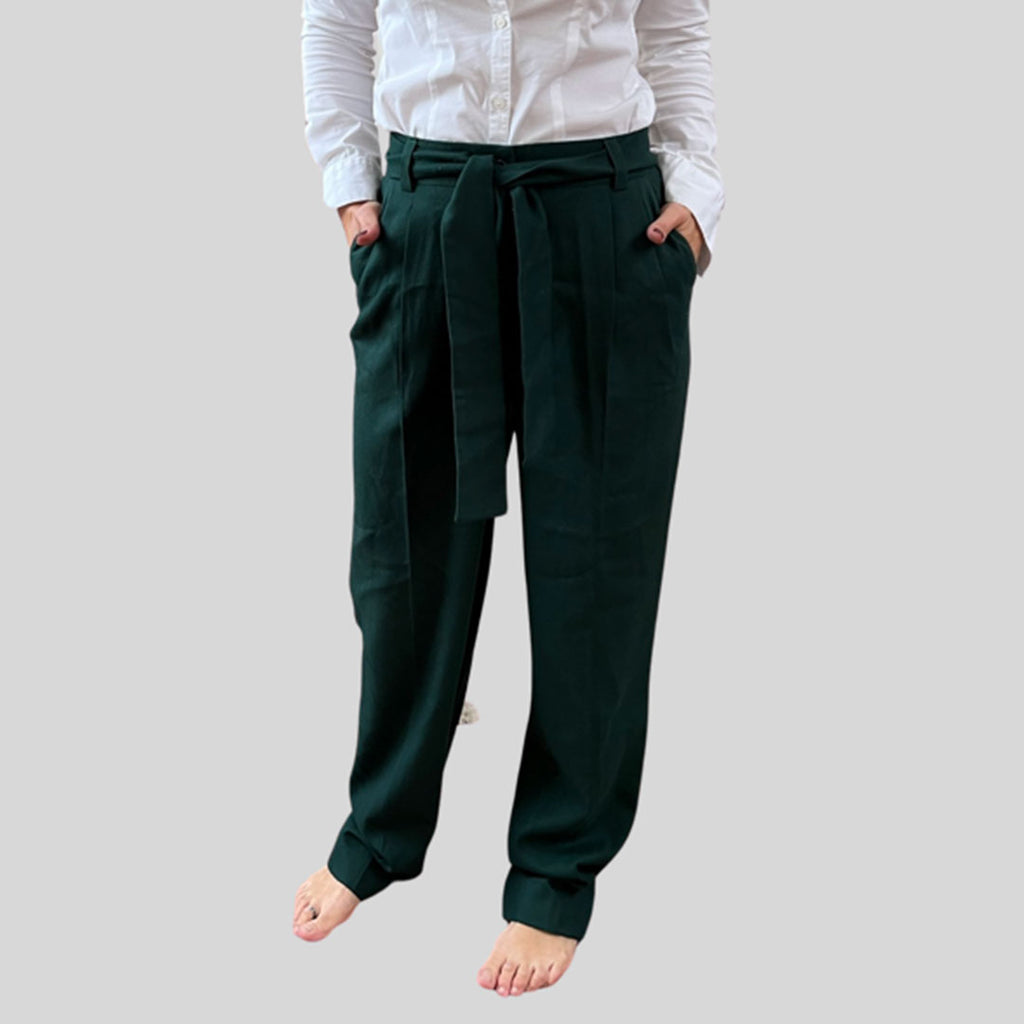 Pantalones lazo lana Carlota talla 36